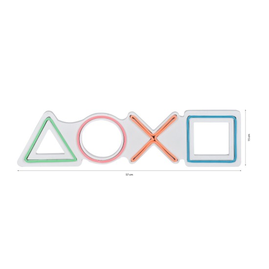 Decorative Plastic Led Lighting Play Station - Multicolor Multicolor Wallxpert Decorative Plastic Led Lighting Play Station - Multicolor Multicolor