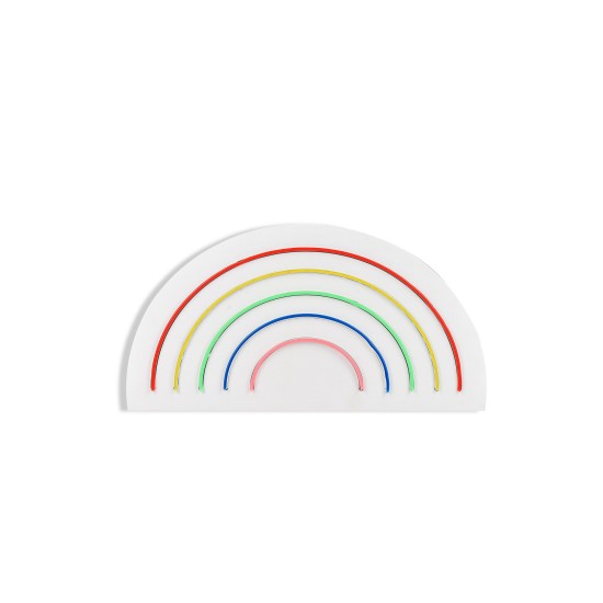 Decorative Plastic Led Lighting Rainbow - Multicolor Multicolor Wallxpert Decorative Plastic Led Lighting Rainbow - Multicolor Multicolor