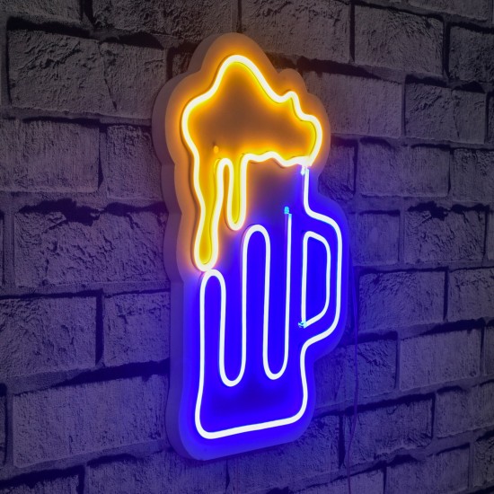 Decorative Plastic Led Lighting Beer Glass - Blue
Yellow Blue
Yellow Wallxpert Decorative Plastic Led Lighting Beer Glass - Blue
Yellow Blue
Yellow