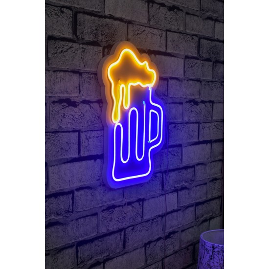 Decorative Plastic Led Lighting Beer Glass - Blue
Yellow Blue
Yellow Wallxpert Decorative Plastic Led Lighting Beer Glass - Blue
Yellow Blue
Yellow