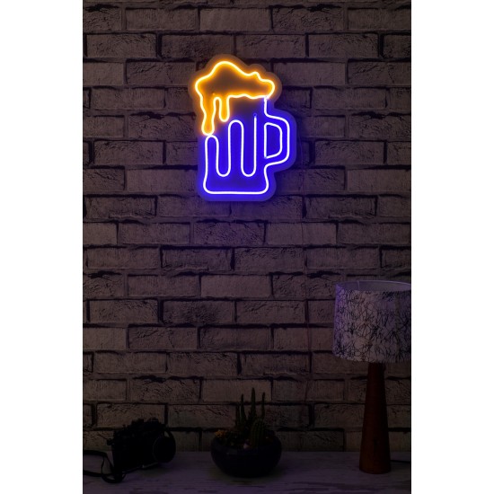 Decorative Plastic Led Lighting Beer Glass - Blue
Yellow Blue
Yellow Wallxpert Decorative Plastic Led Lighting Beer Glass - Blue
Yellow Blue
Yellow