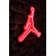 Decorative Plastic Led Lighting Basketball - Red Red Wallxpert Decorative Plastic Led Lighting Basketball - Red Red