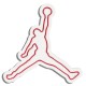 Decorative Plastic Led Lighting Basketball - Red Red Wallxpert Decorative Plastic Led Lighting Basketball - Red Red