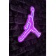 Decorative Plastic Led Lighting Basketball - Pink Pink Wallxpert Decorative Plastic Led Lighting Basketball - Pink Pink