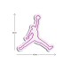 Decorative Plastic Led Lighting Basketball - Pink Pink Wallxpert Decorative Plastic Led Lighting Basketball - Pink Pink