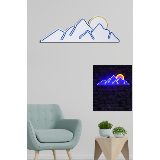 Decorative Plastic Led Lighting Mountain - Blue - Yellow Blue
Yellow Wallxpert Decorative Plastic Led Lighting Mountain - Blue - Yellow Blue
Yellow