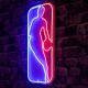 Decorative Plastic Led Lighting The Logo Jerry West - Multicolor Multicolor Wallxpert Decorative Plastic Led Lighting The Logo Jerry West - Multicolor Multicolor