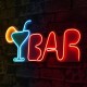 Decorative Plastic Led Lighting Bar - Multicolor Multicolor Wallxpert Decorative Plastic Led Lighting Bar - Multicolor Multicolor