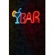 Decorative Plastic Led Lighting Bar - Multicolor Multicolor Wallxpert Decorative Plastic Led Lighting Bar - Multicolor Multicolor