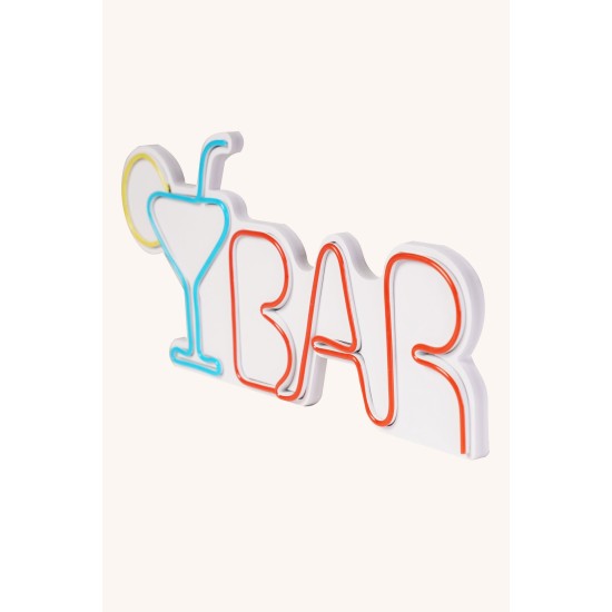 Decorative Plastic Led Lighting Bar - Multicolor Multicolor Wallxpert Decorative Plastic Led Lighting Bar - Multicolor Multicolor