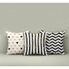 Aberto Design Cushion Cover Set (3 Pieces) HMI-KIR-100 Multicolor