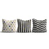 Aberto Design Cushion Cover Set (3 Pieces) HMI-KIR-100 Multicolor