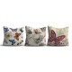 Cushion Cover Set (3 Pieces) HMI-KIR-103 Multicolor Aberto Design Cushion Cover Set (3 Pieces) HMI-KIR-103 Multicolor