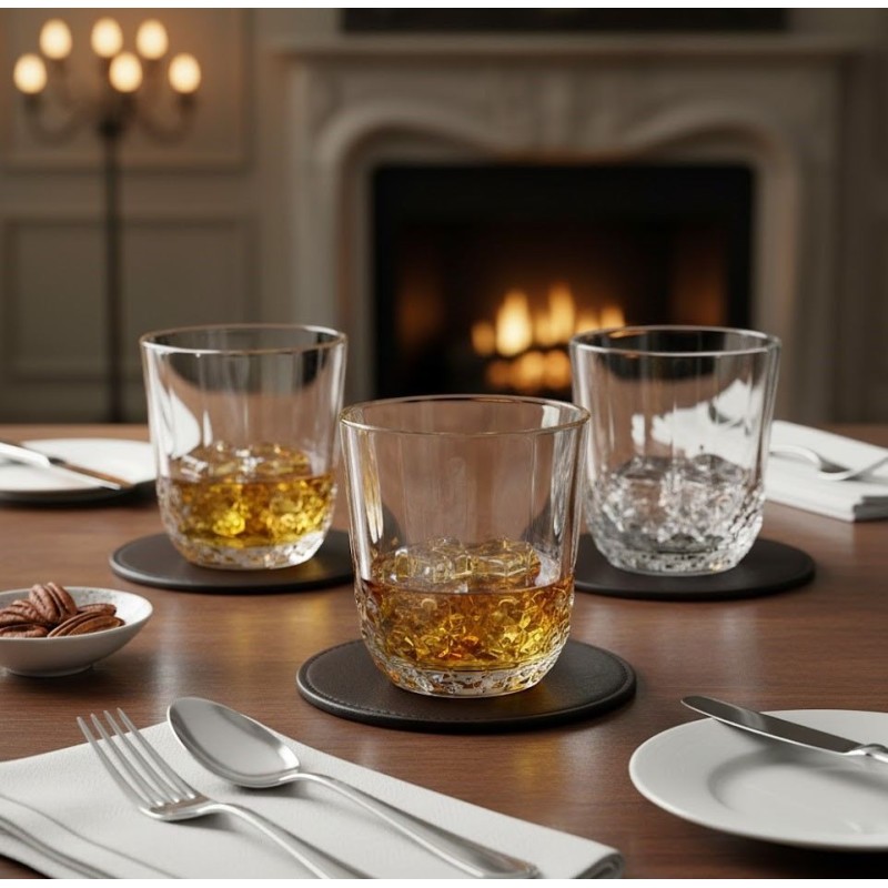Whiskey Glass Set (6 Pieces) PB-52760 Transparent