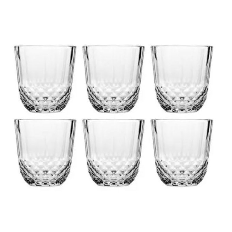 Whiskey Glass Set (6 Pieces) PB-52760 Transparent