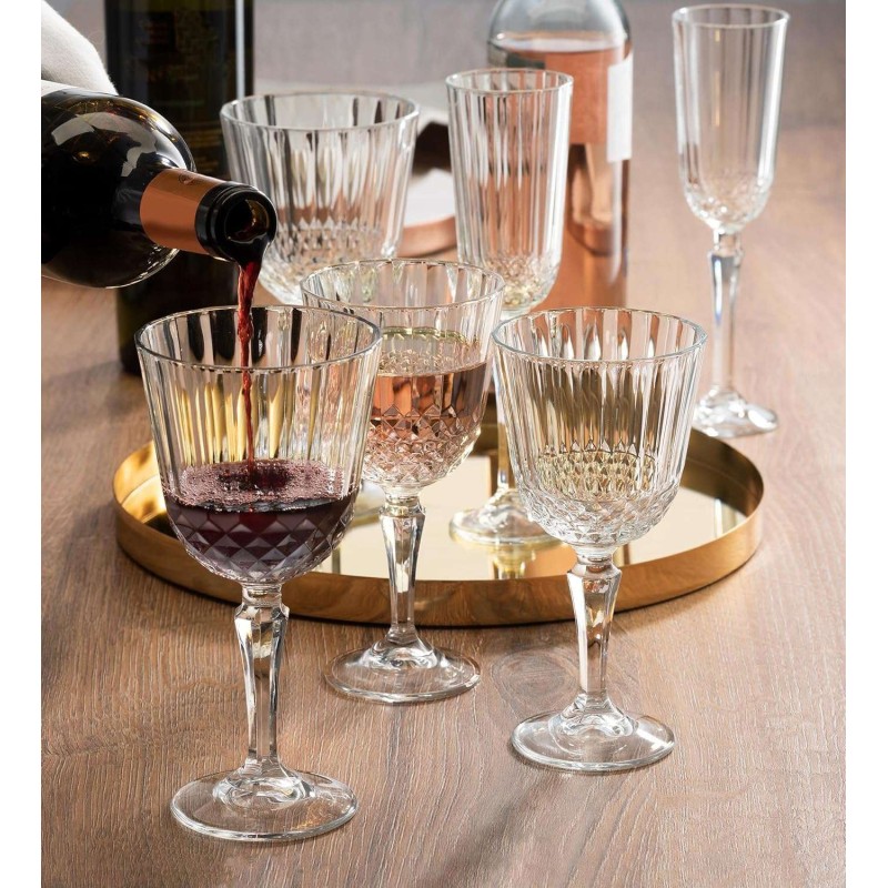 Wine Glass Set (6 Pieces) PB-440230 Transparent
