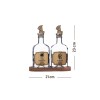 Oil Dispenser Set (2 Pieces) F10010 Transparent