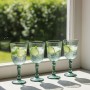 Wine Glass Set (4 Pieces) RAKLE346 Green