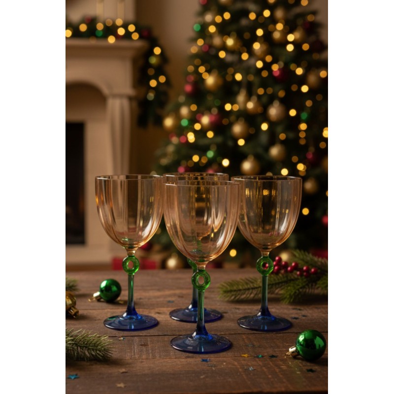 Wine Glass Set (4 Pieces) RAKLE254 Purple
Salmon