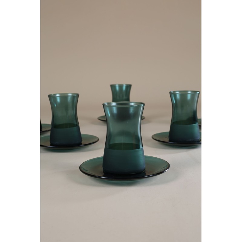Tea Glass Set (12 Pieces) 8682225130070 Green