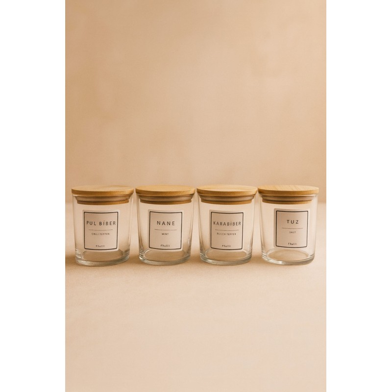 Spice Jar Set (8 Pieces) F10000193 Transparent