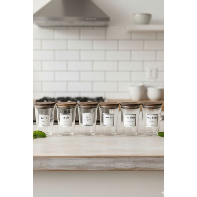 Spice Jar Set (12 Pieces) F10000192 Transparent