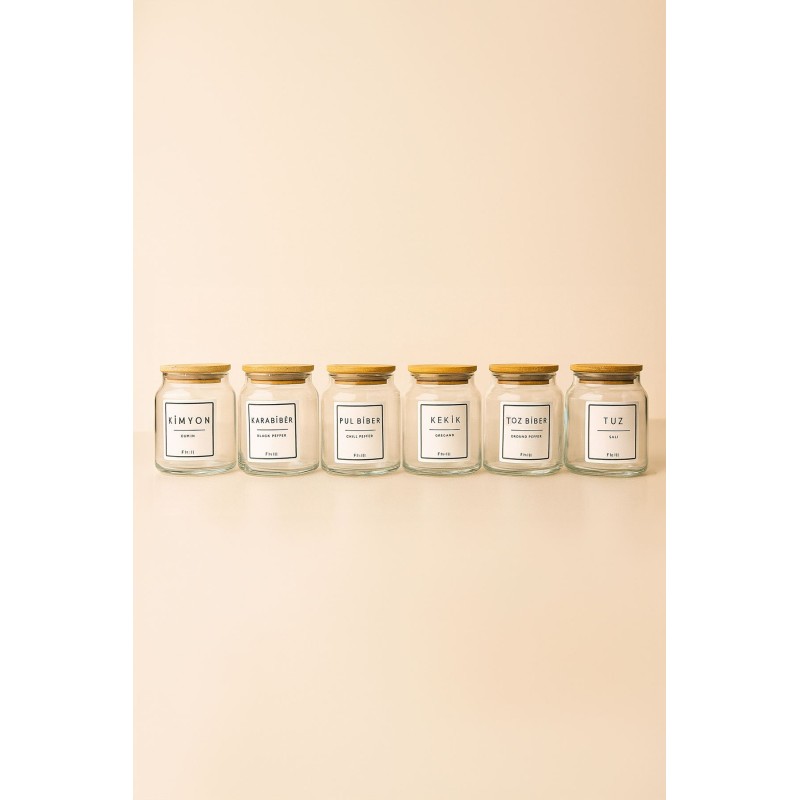 Spice Jar Set (12 Pieces) F10000150 Transparent