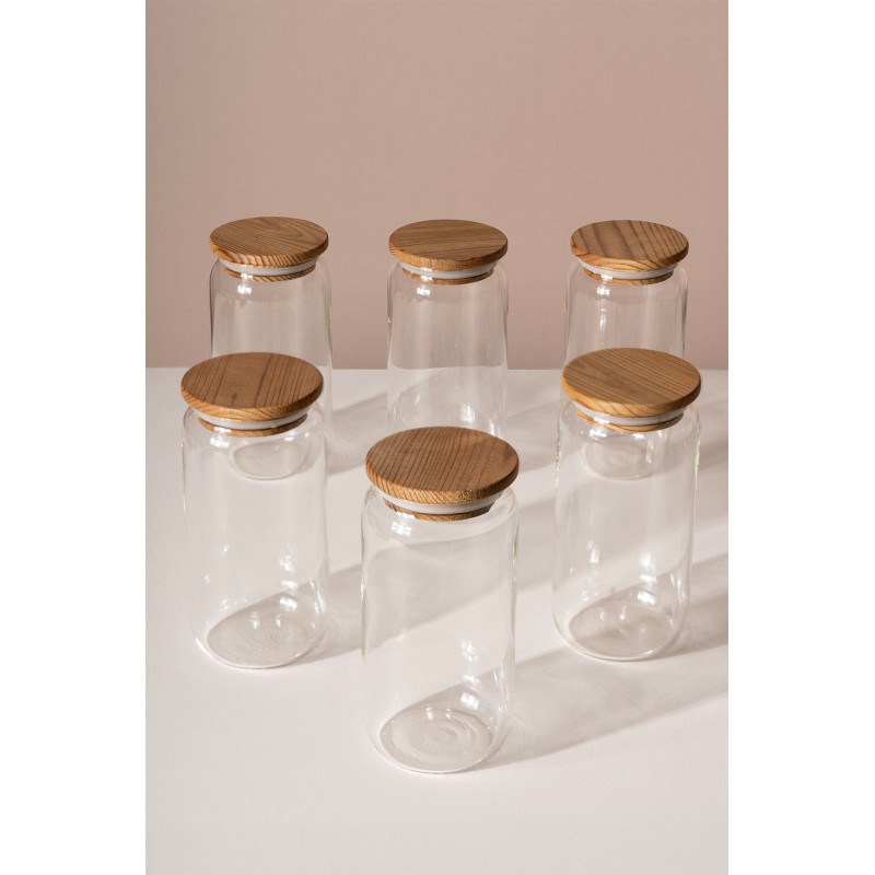 Spice Jar Set (6 Pieces) 8681149237124 Transparent