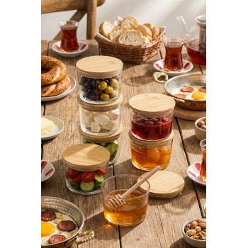 Storage Box Set (12 Pieces) F10000195 Transparent