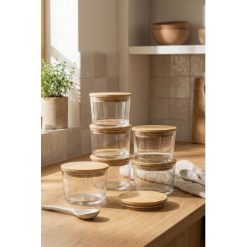 Storage Box Set (12 Pieces) F10000195 Transparent