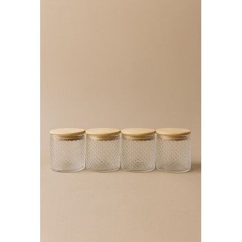 Storage Box Set (8 Pieces) F10000173 Transparent