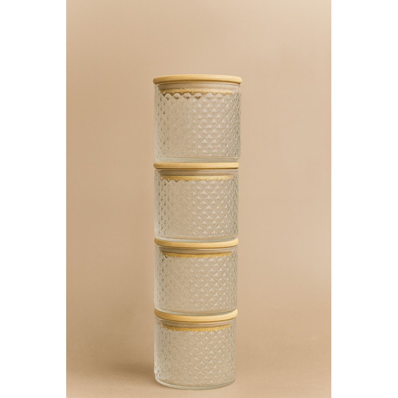 Storage Box Set (8 Pieces) F10000173 Transparent