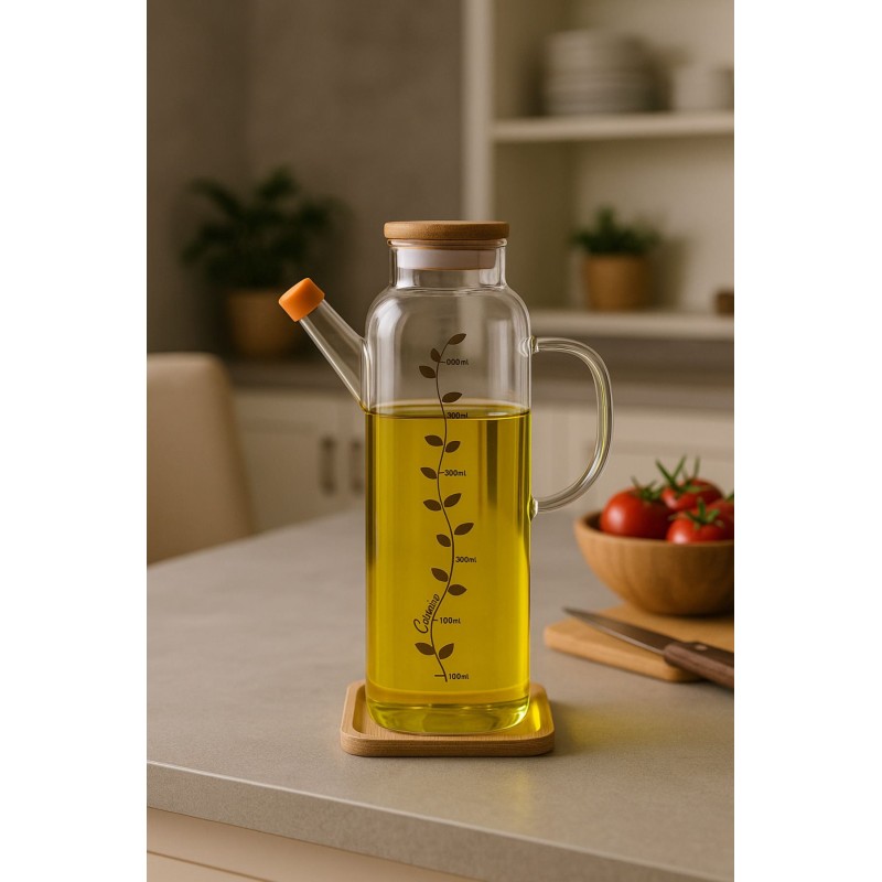 Oil Dispenser Set (3 Pieces) CMB1707 Transparent