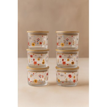 Storage Box Set (12 Pieces) F10000197 Transparent