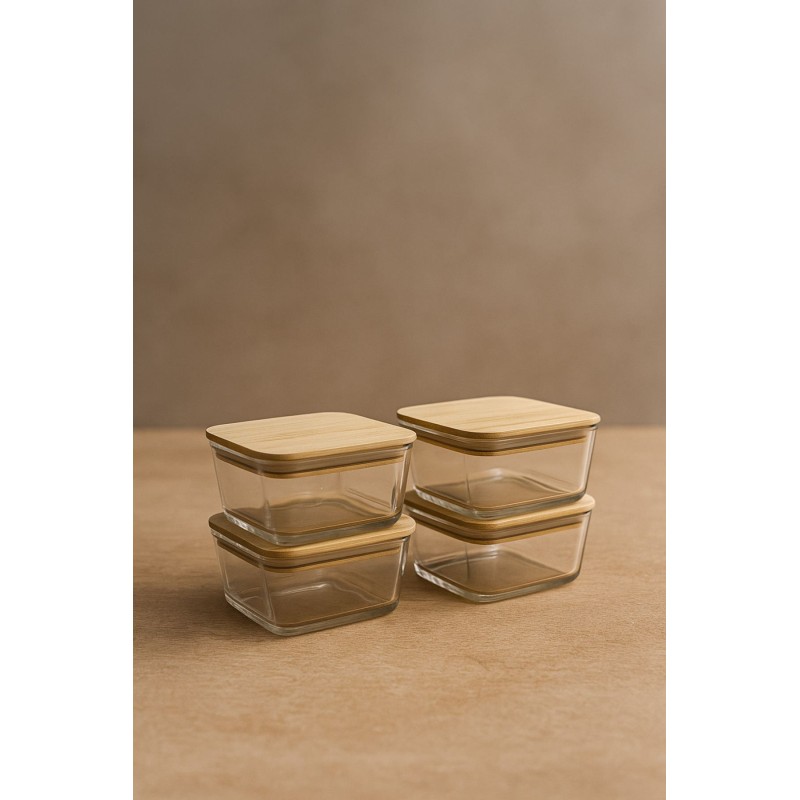 Storage Box Set (8 Pieces) F10000181 Transparent