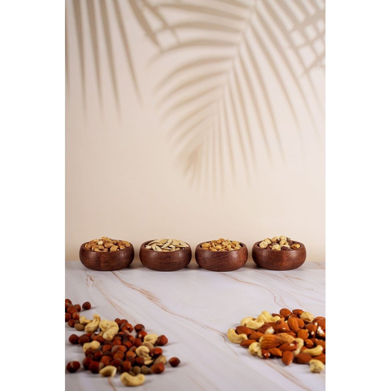 Sauce Bowl Set (4 Pieces) F10000026 Dark Brown