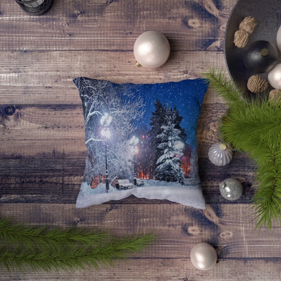 Aberto Design Cushion Cover NYXMAS080 Multicolor