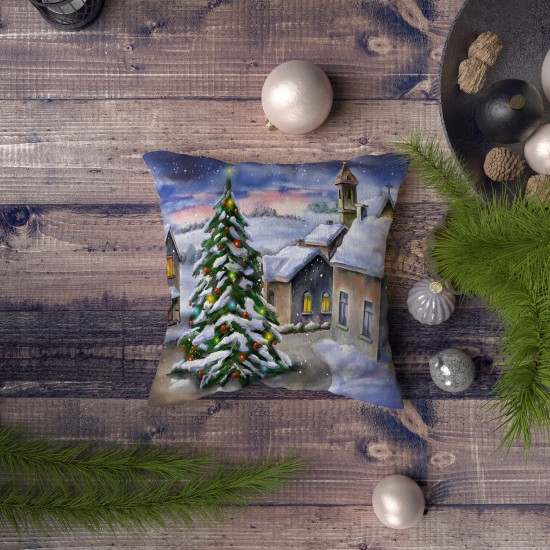 Cushion Cover NYXMAS084 Multicolor Aberto Design Cushion Cover NYXMAS084 Multicolor