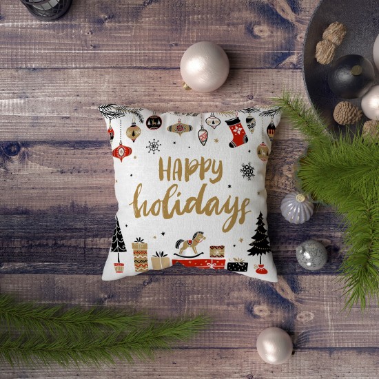 Cushion Cover NYXMAS145 Multicolor Aberto Design Cushion Cover NYXMAS145 Multicolor