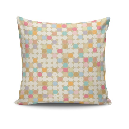 Cushion Cover NKRLNT-018 - No Filling Multicolor Aberto Design Cushion Cover NKRLNT-018 - No Filling Multicolor