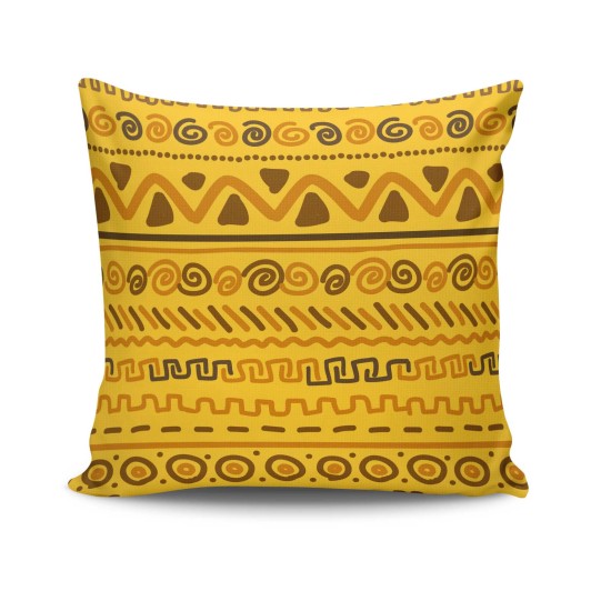 Cushion Cover NKRLNT-026 - No Filling Multicolor Aberto Design Cushion Cover NKRLNT-026 - No Filling Multicolor