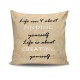 Cushion Cover NKRLNT-090 - No Filling Multicolor Aberto Design Cushion Cover NKRLNT-090 - No Filling Multicolor