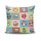 Cushion Cover NKRLNT-097 - No Filling Multicolor Aberto Design Cushion Cover NKRLNT-097 - No Filling Multicolor