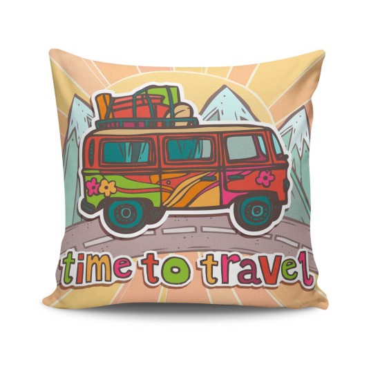 Cushion Cover NKRLNT-099 - No Filling Multicolor Aberto Design Cushion Cover NKRLNT-099 - No Filling Multicolor