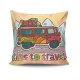 Cushion Cover NKRLNT-099 - No Filling Multicolor Aberto Design Cushion Cover NKRLNT-099 - No Filling Multicolor