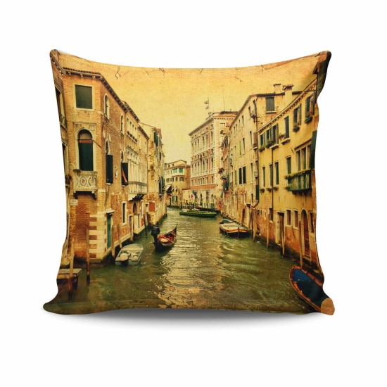 Cushion Cover NKRLNT-102 - No Filling Multicolor Aberto Design Cushion Cover NKRLNT-102 - No Filling Multicolor