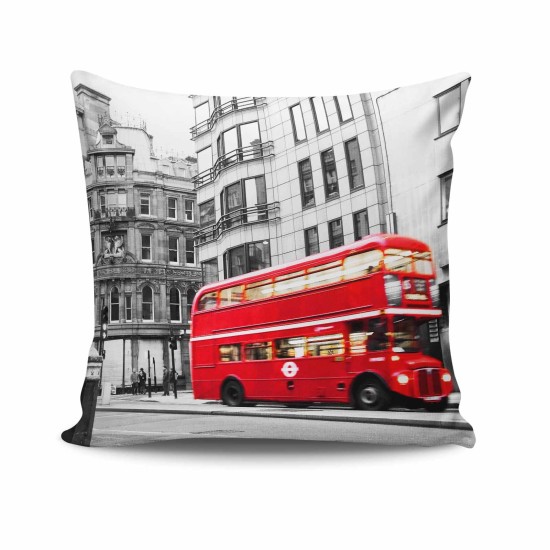 Cushion Cover NKRLNT-105 - No Filling Multicolor Aberto Design Cushion Cover NKRLNT-105 - No Filling Multicolor