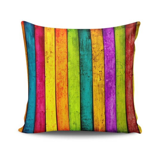 Cushion Cover NKRLNT-112 - No Filling Multicolor Aberto Design Cushion Cover NKRLNT-112 - No Filling Multicolor