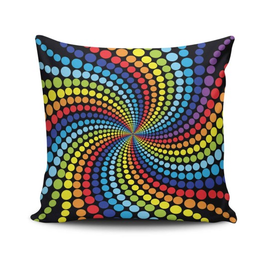 Cushion Cover NKLF-124 Multicolor Aberto Design Cushion Cover NKLF-124 Multicolor