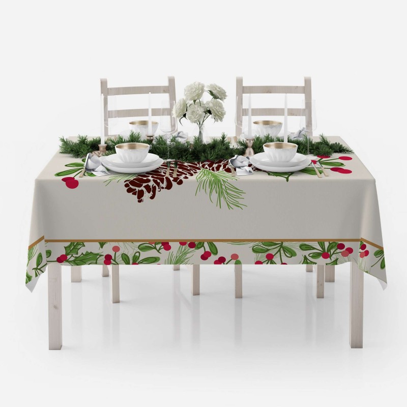 Tablecloth Hm-Tblnwy26-4-140 x 140 Multicolor